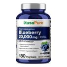 Suplemento Nusa Pure Blueberry Concentrado 20.000mg - 180 Cápsulas