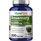 Suplemento Nusa Pure Rosemary 20:1 Extracto 400 mg 200 cápsulas