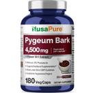 Suplemento NusaPure Pygeum Bark 4500 mg 180 cápsulas vegetais