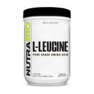Suplemento NutraBio 100% Pura L-Leucina 500g Vegan Não-OGM