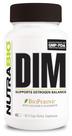 Suplemento NutraBio DIM 100mg - 60 cápsulas vegetais