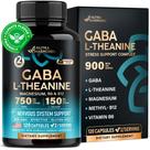 Suplemento NUTRAHARMONY GABA L-Teanina 900 mg com magnésio