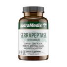 Suplemento NutraMedix Serrapeptase com enzimas digestivas 120 cápsulas