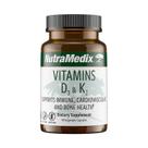 Suplemento NutraMedix Vitamin D3 e K2 Immune Support 90 cápsulas Suplemento NutraMedix Vitamin D3 e K2 Immune Support 90 cápsulas