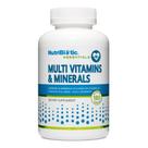 Suplemento NutriBiotic Multivitaminas e Minerais 180 Cápsulas