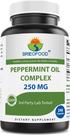 Suplemento Nutricional Brieofood Aceite de Menta 250 mg 240 Cápsulas