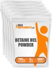 Suplemento Nutricional BulkSupplements Betaína HCl en Polvo 5kg