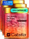 Suplemento Nutricional Cata-Kor Cabello Piel Uñas 270 Cápsulas