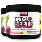 Suplemento nutricional Force Factor Total Beets Energy, pacote com 2 unidades