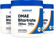 Suplemento nutricional Nutricost DMAE Bitartarate Powder 100g