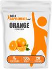 Suplemento nutricional: suplementos a granel, pó de laranja, 100g, sem glúten Suplemento nutricional: suplementos a granel, pó de laranja, 100g, sem glúten