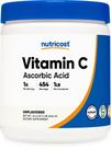 Suplemento Nutricost Ácido Ascórbico Puro em Pó 454g Suplemento Nutricost Ácido Ascórbico Puro em Pó 454g