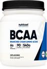 Suplemento Nutricost BCAA em Pó 2:1:1 - 90 Porções - Sem Sabor