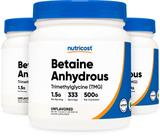 Suplemento Nutricost Betaína Anidra Trimetilglicina 500g