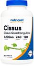 Suplemento Nutricost Cissus Quadrangularis 1200 mg 240 cápsulas Suplemento Nutricost Cissus Quadrangularis 1200 mg 240 cápsulas