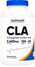 Suplemento Nutricost CLA 2400mg - Ácido Linoléico Conjugado