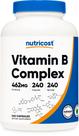 Suplemento Nutricost - Complexo de Vitaminas B (460mg) com Vitamina C