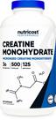Suplemento Nutricost Creatina Micronizada Monohidratada 500 Cápsulas