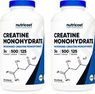 Suplemento Nutricost Creatina Monohidratada 750 mg 500 cápsulas