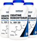 Suplemento Nutricost Creatina Monohidrato 3000mg 500 Cápsulas