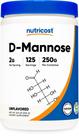 Suplemento Nutricost D-Mannose em pó 250g sem glúten