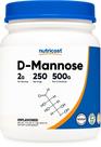 Suplemento Nutricost D-Mannose em pó 500g (250 porções)