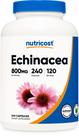 Suplemento Nutricost Equinácea 800mg - 240 Cápsulas