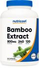 Suplemento Nutricost Extrato de Bambu 400mg 240 cápsulas