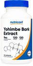 Suplemento Nutricost Extrato de casca de ioimba 450 mg 120 cápsulas Suplemento Nutricost Extrato de casca de ioimba 450 mg 120 cápsulas