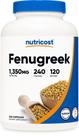 Suplemento Nutricost Fenugreek Seed - 1350mg - 240 Cápsulas