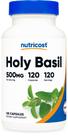 Suplemento Nutricost Holy Basil - Cápsulas 500mg (120 unidades) Suplemento Nutricost Holy Basil - Cápsulas 500mg (120 unidades)