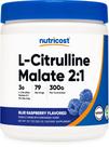 Suplemento Nutricost L-Citrulina Malato 2:1 - 300g (Framboesa Azul)