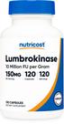 Suplemento Nutricost Lumbrokinase em cápsulas 150 mg (120 ct)