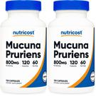 Suplemento Nutricost Mucuna Pruriens 400mg 120 Cápsulas