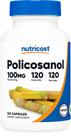 Suplemento Nutricost Policosanol 100mg 120 cápsulas