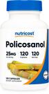 Suplemento Nutricost Policosanol 25 mg 120 cápsulas