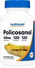 Suplemento Nutricost Policosanol 40mg 120 cápsulas