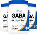 Suplemento Nutricost Pure GABA (ácido gama-aminobutírico) em pó 500g