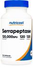 Suplemento Nutricost Serrapeptase 120.000 SPU 120 cápsulas