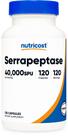 Suplemento Nutricost Serrapeptase 40.000 SPU 120 cápsulas