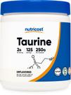 Suplemento Nutricost Taurina em Pó 250g - 125 porções