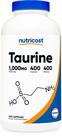 Suplemento Nutricost Taurine 1000mg 400 cápsulas