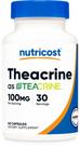 Suplemento Nutricost Theacrine como Teacrina 100mg 60 cápsulas