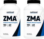 Suplemento Nutricost ZMA 180 cápsulas (2 frascos)