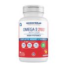 Suplemento Oceanblue Omega-3 2100 com CoQ10 - 90 Comprimidos