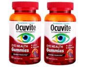 Suplemento Ocuvite Eye Health Gummies 60 unidades (pacote com 2) Suplemento Ocuvite Eye Health Gummies 60 unidades (pacote com 2)