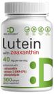 Suplemento: OFERTA: SUPLEMENTO: Luteína e Zeaxantina 40 mg, 300 cápsulas gelatinosas
