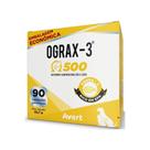 Suplemento Ograx-3 500g com 90 Capsulas para Cães e Gatos
