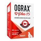Suplemento Ograx Plus 15 com 30 Cápsulas