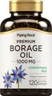 Suplemento: Óleo de borragem Piping Rock, 1000 mg, cápsulas gelatinosas, 120 unidades
